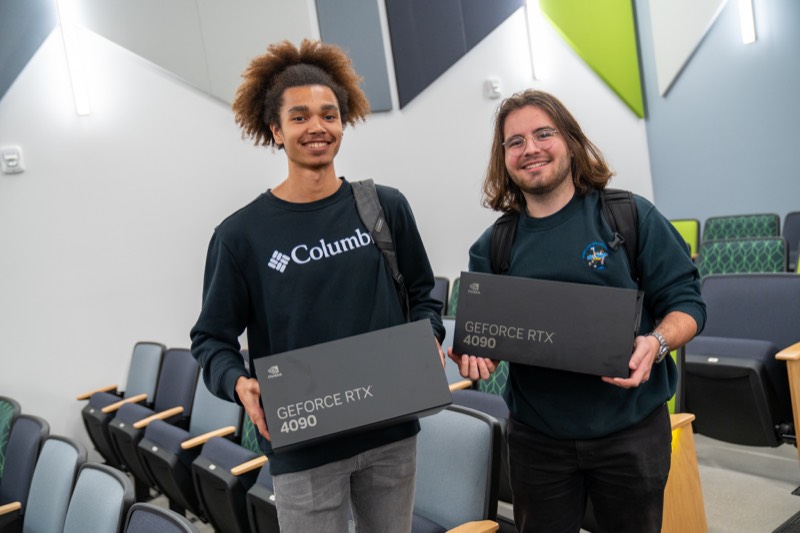 RTX 4090 giveaway at ROSIE Awards